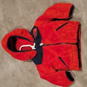 North face kids denali hoodie jacket fleece